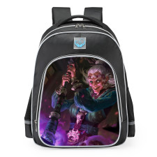 Smite Baba Yaga Grim Mother Skin School Backpack