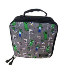 Creeper Zombie Skeleton Minecraft Lunch Box