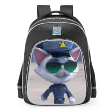 44 Cats Police Cat School Backpack
