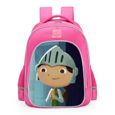 Justin Time Olive Medieval Times School Backpack