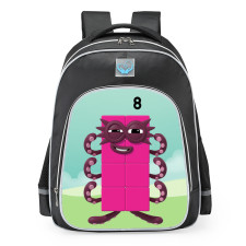 Number Blocks Number Eight School Backpack