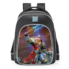 Smite King Arthur School Backpack