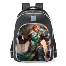 Smite King Arthur Convention 2020 Skin School Backpack