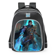 Smite King Arthur Lost Soul Skin School Backpack