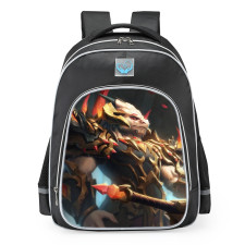 Smite King Arthur Pendragon Skin School Backpack