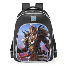 Smite Erlang Shen Regal Warrior Skin School Backpack