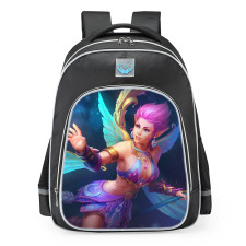Smite Eset Crystal Fae Skin School Backpack