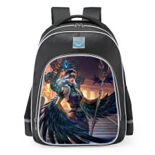 Smite Eset Midnight Raven Skin School Backpack