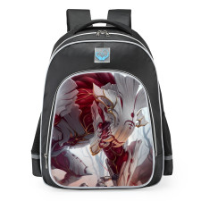 Smite Fenrir Crimson Creature Skin School Backpack