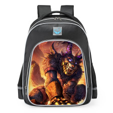Smite Fenrir Ragnarok Skin School Backpack