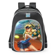 Smite Freya Get Served Skin School Backpack