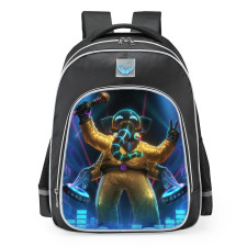 Smite Ganesha Dj Ohm Skin School Backpack