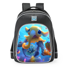 Smite Ganesha Fluorescent Friend Skin School Backpack
