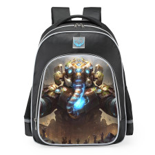 Smite Ganesha Rune Machina Skin School Backpack