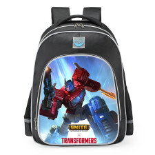 Smite Geb Optimus Prime Skin School Backpack