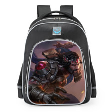 Smite Gilgamesh Ascended Skin School Backpack