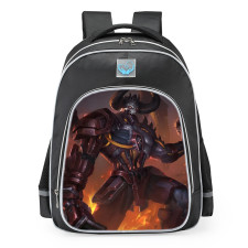 Smite Gilgamesh Bionic Demon Skin School Backpack