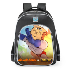 Smite Gilgamesh Powdered Toastman Skin School Backpack
