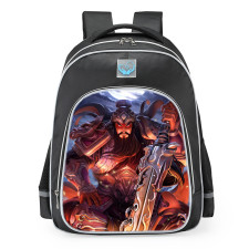 Smite Guan Yu Convention 2014 Skin School Backpack