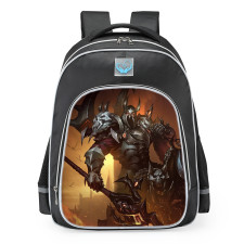 Smite Guan Yu The Shadow Skin School Backpack