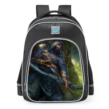 Smite Hachiman Northern Ranger Skin School Backpack