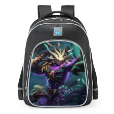Smite Hachiman Shadow Hunter Skin School Backpack