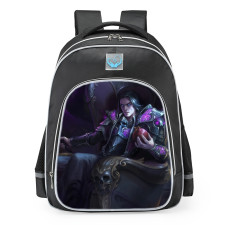 Smite Hades Prince Of Darkness Skin School Backpack