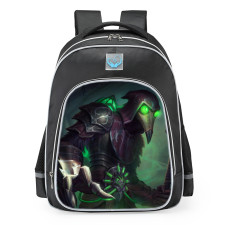 Smite Hades Plague Lord Skin School Backpack