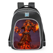 Smite Hades Ragnarok Skin School Backpack