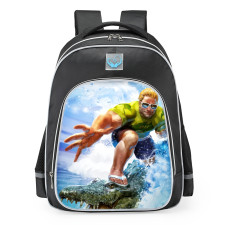 Smite He Bo The Sydney Shredder Skin School Backpack