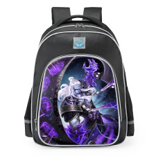 Smite He Bo Infinity Wave Skin School Backpack