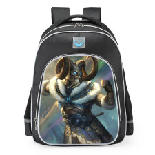 Smite Heimdallr Skin School Backpack