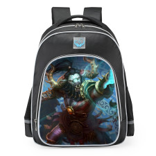 Smite Heimdallr Labyrinth Keeper Skin School Backpack