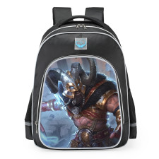 Smite Heimdallr Night Watch Skin School Backpack