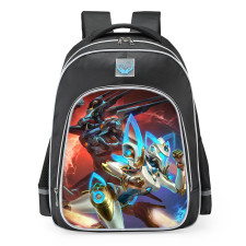Smite Hel Dual Tech Skin School Backpack