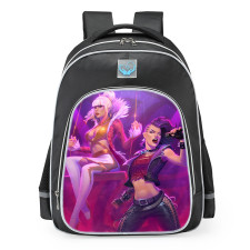 Smite Hel Pop Punk Skin School Backpack