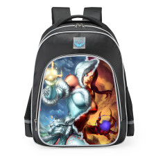 Smite Hel Sugar And Spice Skin School Backpack