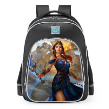 Smite Hera Golden Skin School Backpack