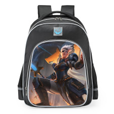 Smite Hera Iron Conqueror Skin School Backpack