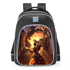 Smite Hera Ragnarok Skin School Backpack