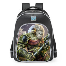 Smite Hercules Derpules Skin School Backpack