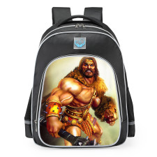 Smite Hercules Retrocles Skin School Backpack