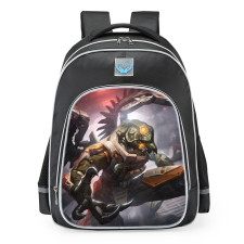 Smite Horus Steel Falcon Skin School Backpack