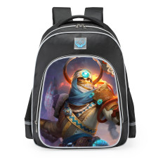 Smite Hou Yi Totem Caller Skin School Backpack