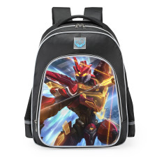 Smite Hou Yi Flare Tech Skin School Backpack