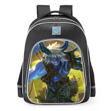 Smite Hou Yi Spirit Sun Skin School Backpack