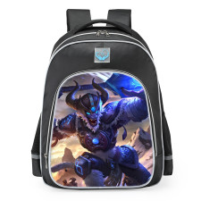 Smite Hun Batz Midgardian Macaque Skin School Backpack