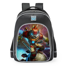 Smite Hun Batz Space Monkey Skin School Backpack