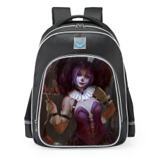 Smite Izanami Twisted Joke Skin School Backpack
