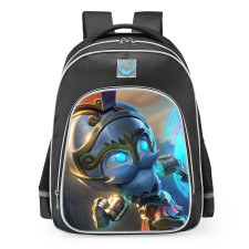 Smite Janus Blinky Chibi Skin School Backpack